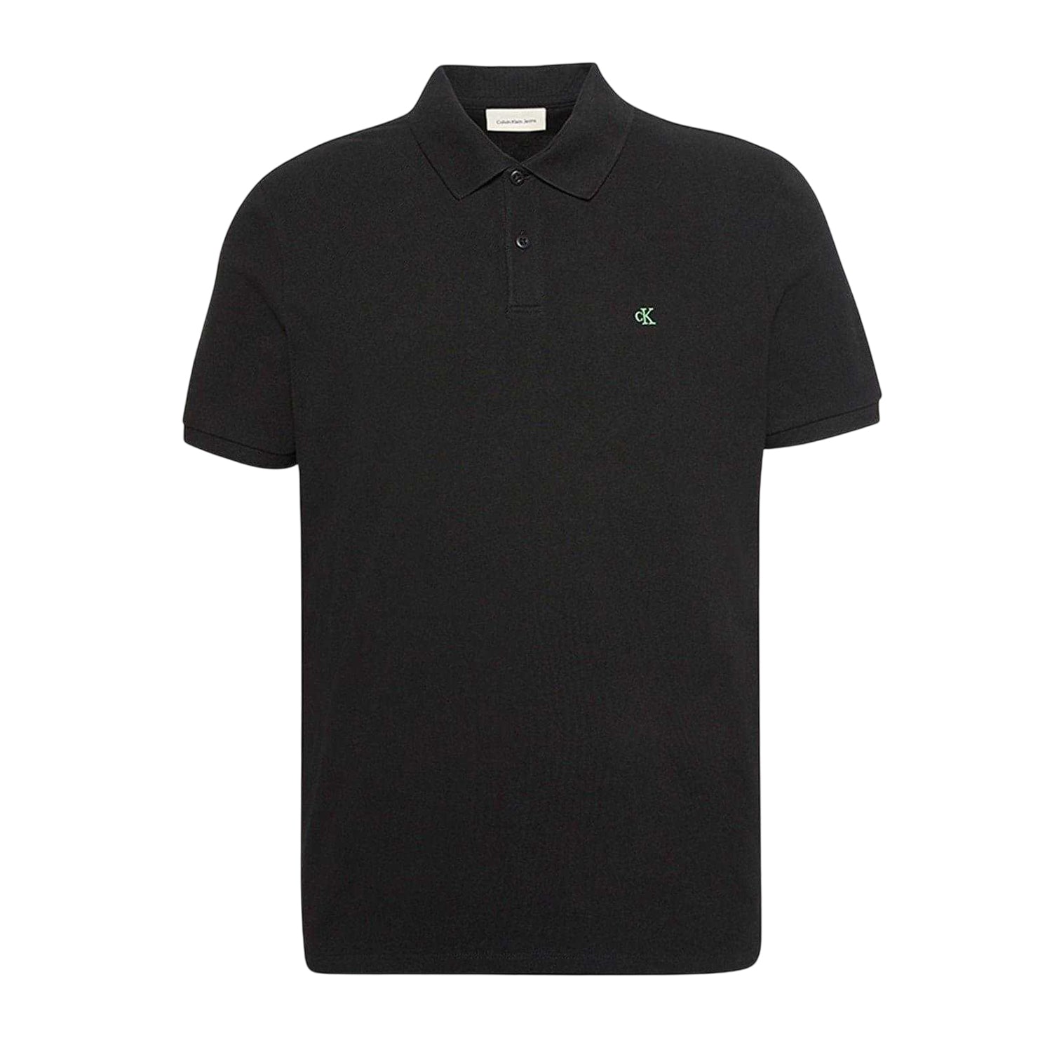 Black - Front - Calvin Klein Mens Polo Shirt