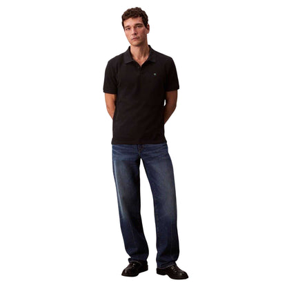 Black - Lifestyle - Calvin Klein Mens Polo Shirt