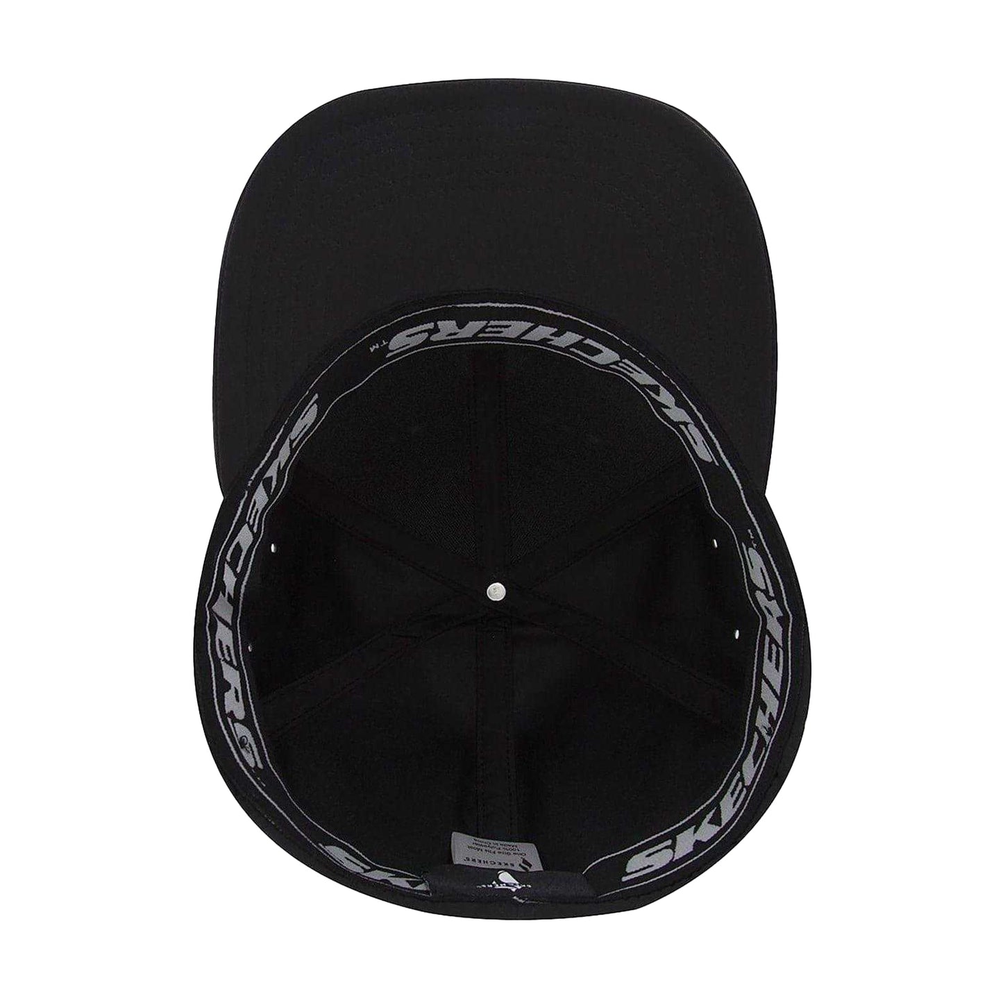 Black - Lifestyle - Skechers Mens Diamond Logo Baseball Cap