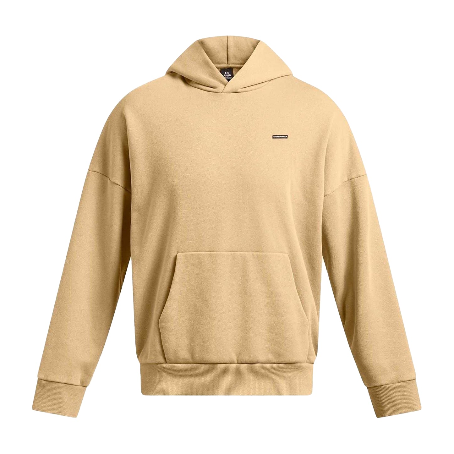 Brown - Front - Under Armour Mens Relaxed Fit Drop Sleeve Hoodie