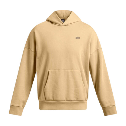 Brown - Front - Under Armour Mens Relaxed Fit Drop Sleeve Hoodie