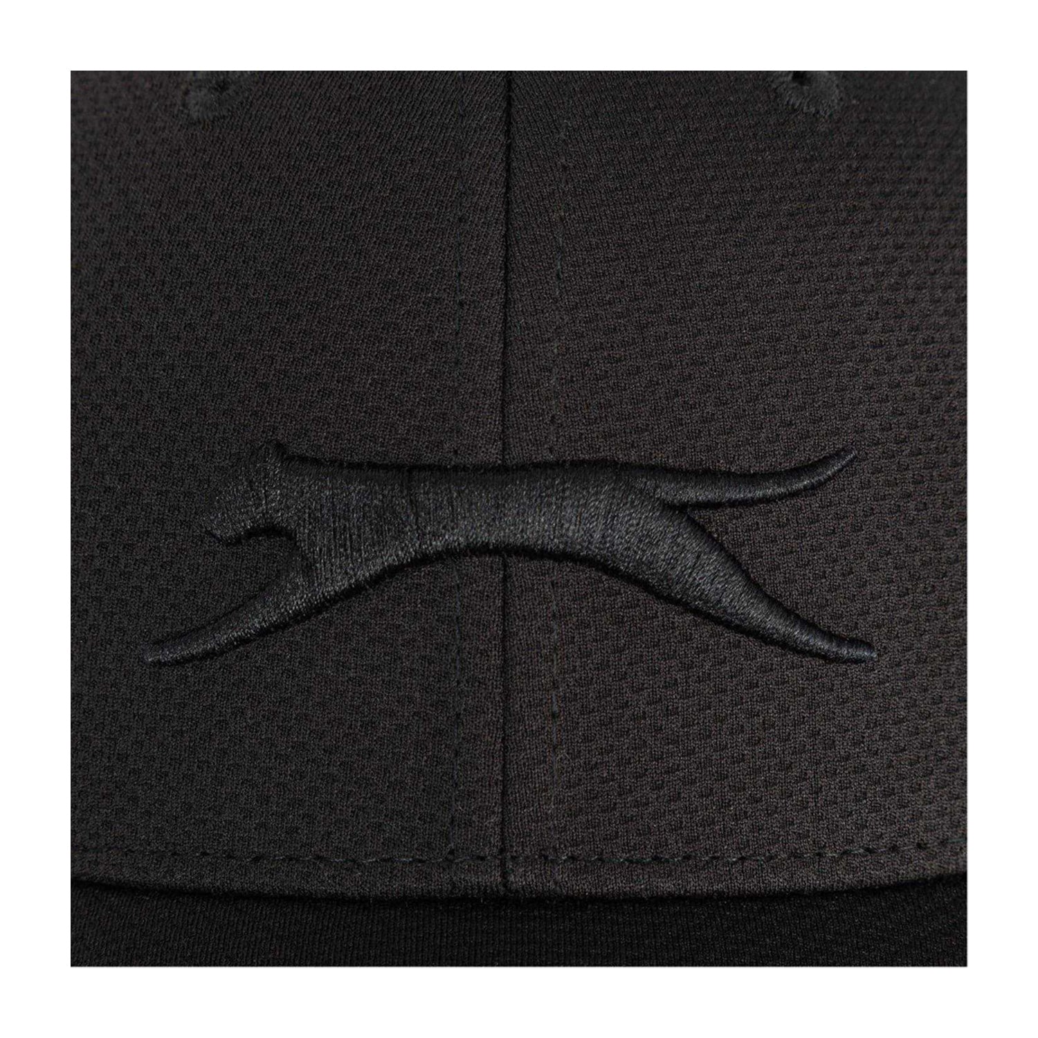 Black - Side - Slazenger Mens Advanced Technical Baseball Cap