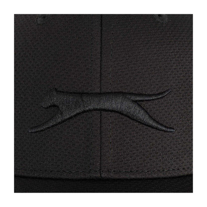 Black - Side - Slazenger Mens Advanced Technical Baseball Cap