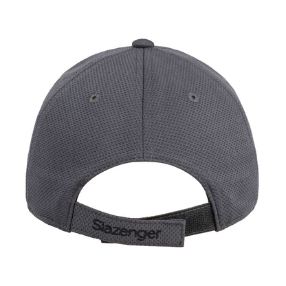 Grey - Back - Slazenger Mens Advanced Technical Baseball Cap