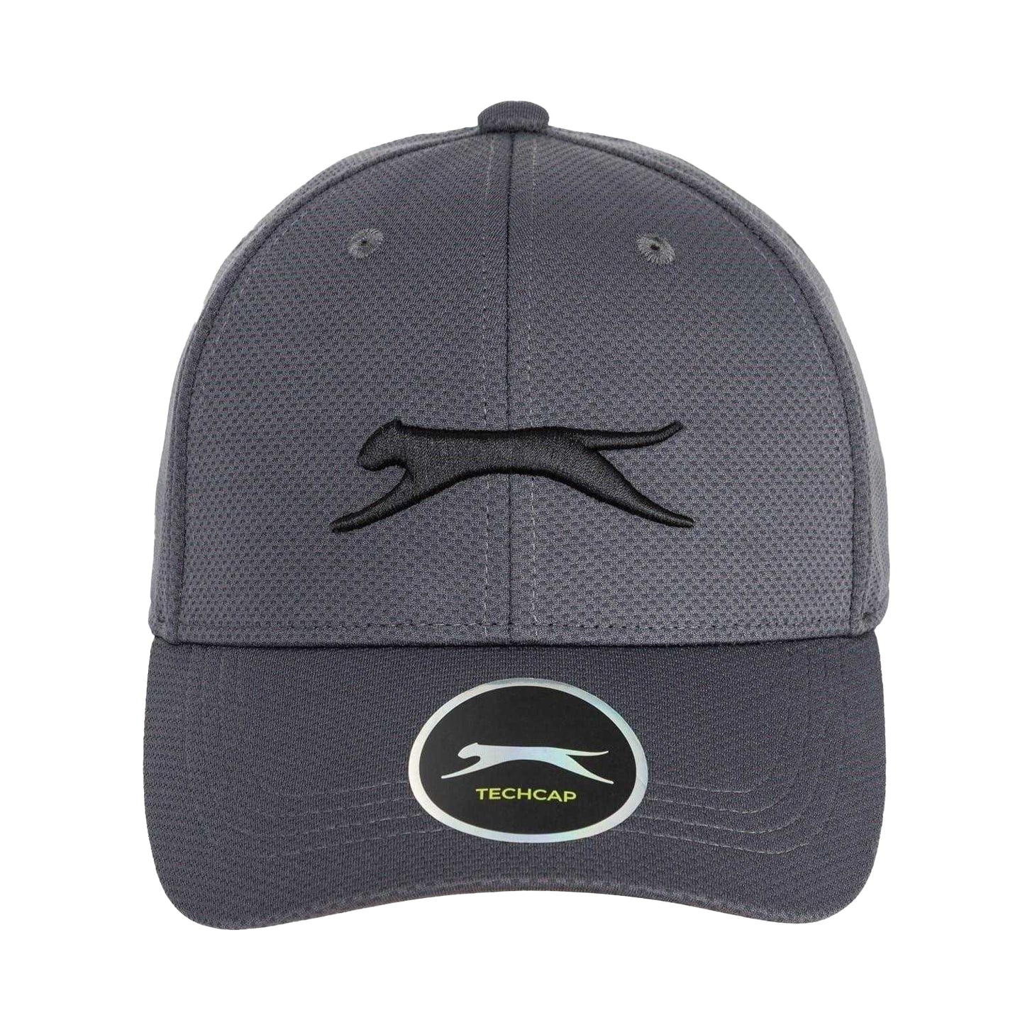 Grey - Side - Slazenger Mens Advanced Technical Baseball Cap
