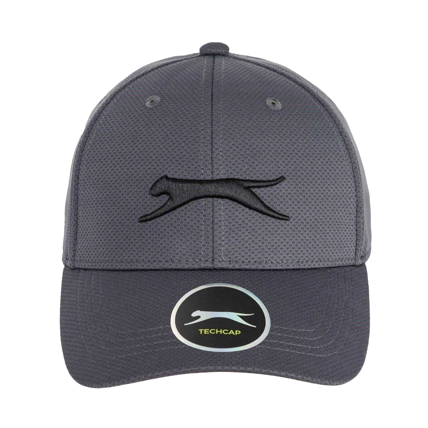 Grey - Side - Slazenger Mens Advanced Technical Baseball Cap
