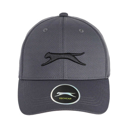 Grey - Side - Slazenger Mens Advanced Technical Baseball Cap