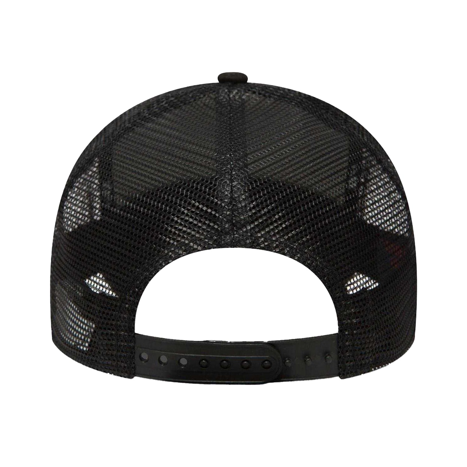 Black - Back - New Era Casual Trucker Cap