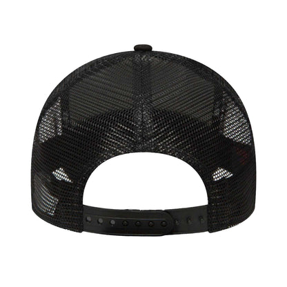 Black - Back - New Era Casual Trucker Cap