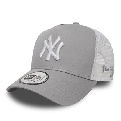 Grey - Front - New Era Casual Trucker Cap