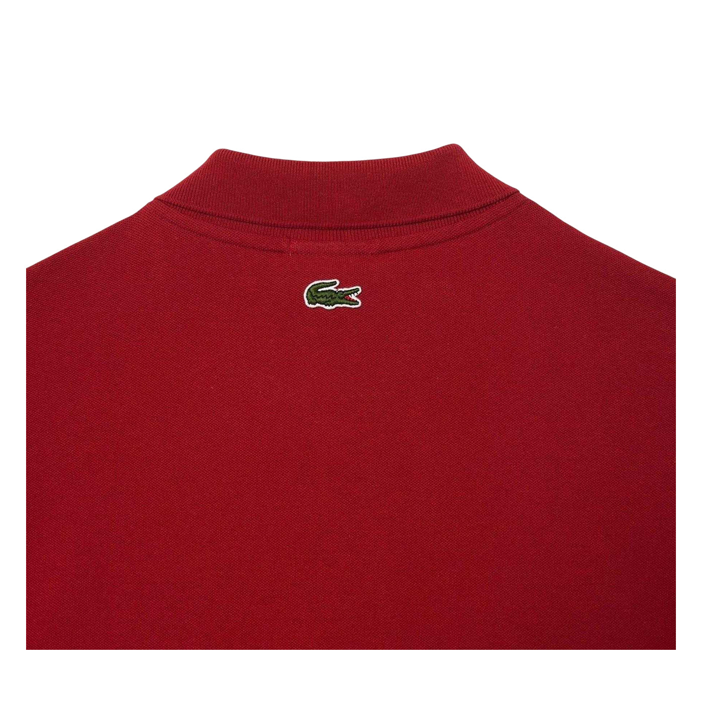 Red - Back - Lacoste Mens Regular Polo Shirt
