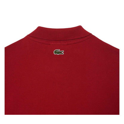 Red - Back - Lacoste Mens Regular Polo Shirt