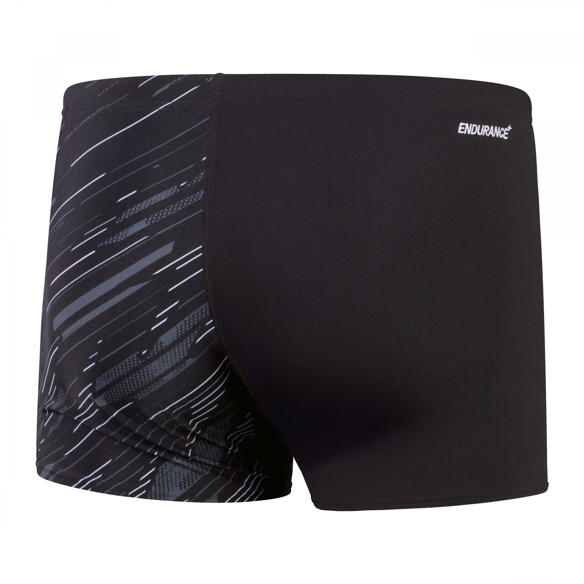 Black-Grey - Back - Speedo Mens Hyper Boom V Detail Shorts
