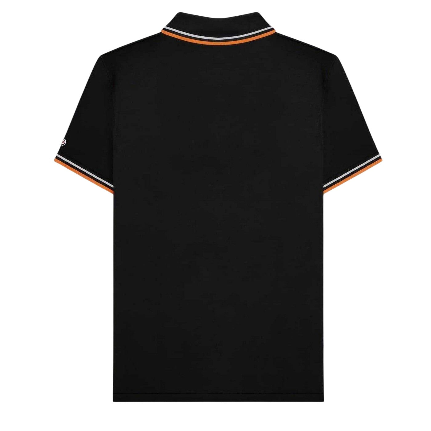 Black-White - Back - Lambretta Mens Tipped Polo Shirt