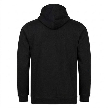 Black - Back - Kappa Mens Cotton Blend Pullover Hoodie