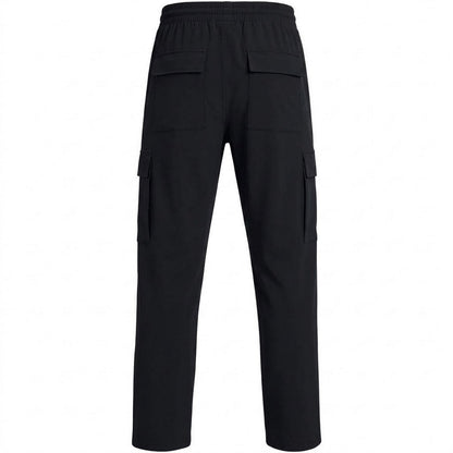 Black-White - Back - Under Armour Mens Vibe Joggers