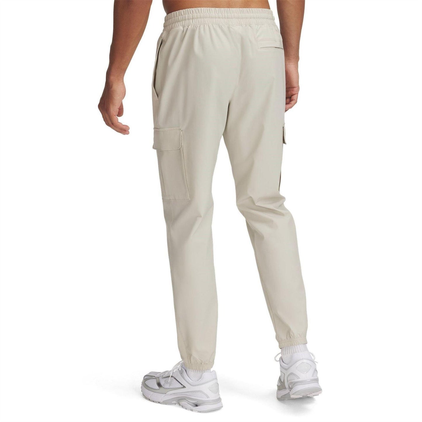 Khaki Green - Back - Under Armour Mens Vibe Joggers