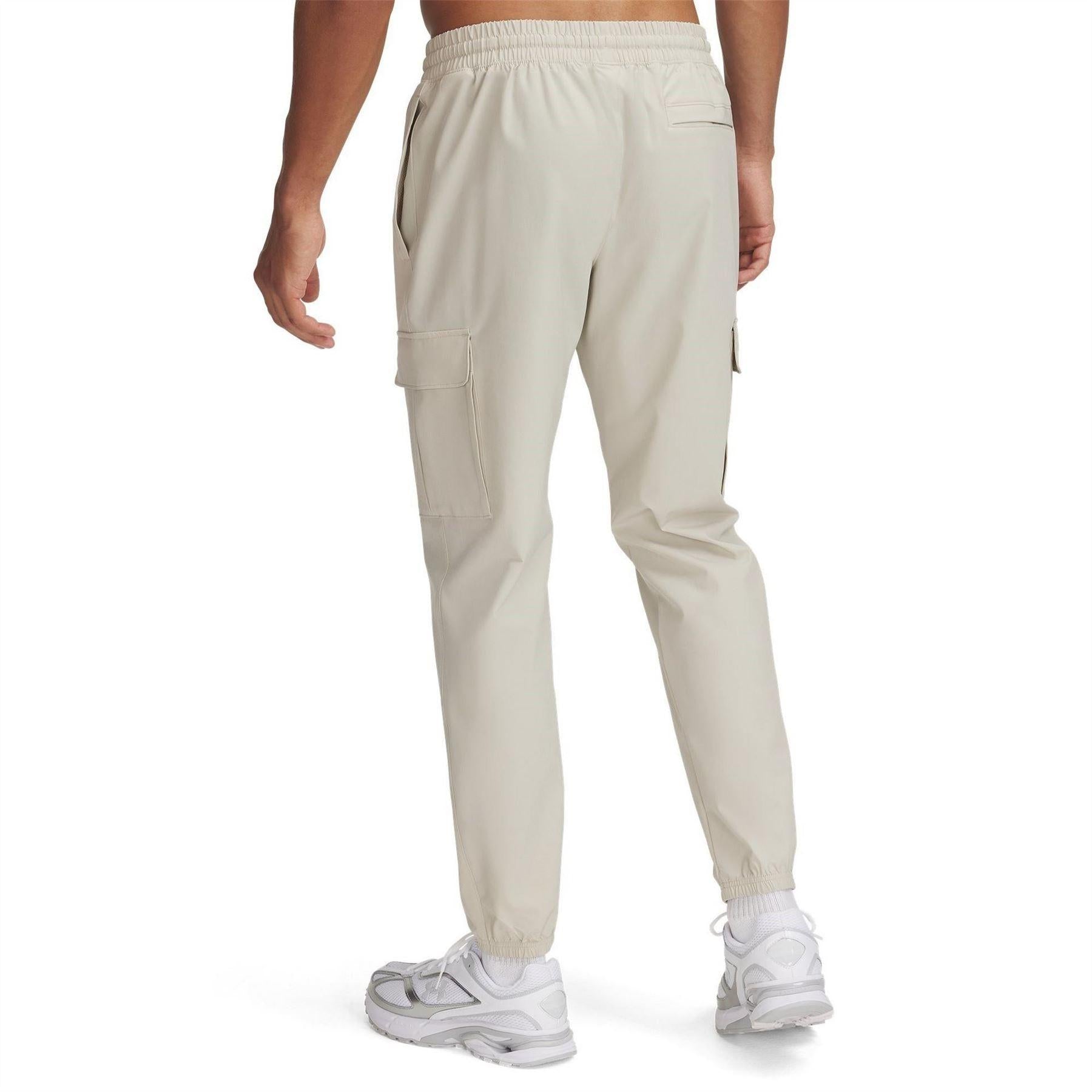 Khaki Green - Back - Under Armour Mens Vibe Joggers