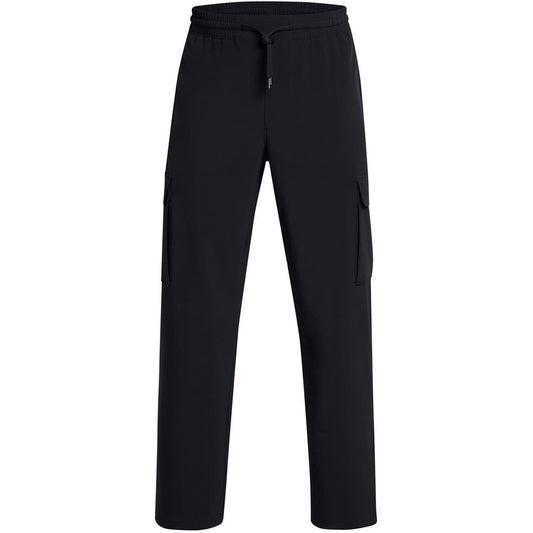 Black-White - Front - Under Armour Mens Vibe Joggers