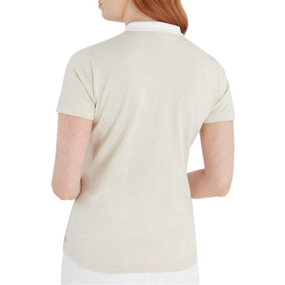Birch - Back - Calvin Klein Womens-Ladies Regular Polo Shirt
