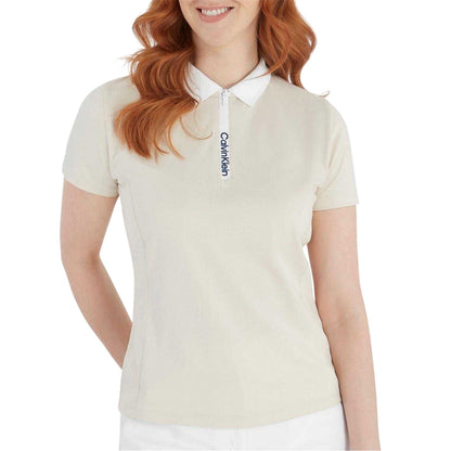 Birch - Lifestyle - Calvin Klein Womens-Ladies Regular Polo Shirt