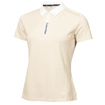 Birch - Front - Calvin Klein Womens-Ladies Regular Polo Shirt