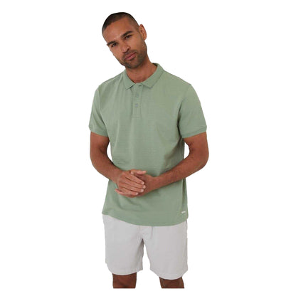 Grass Green - Front - Threadbare Mens Cramond Regular Polo Shirt