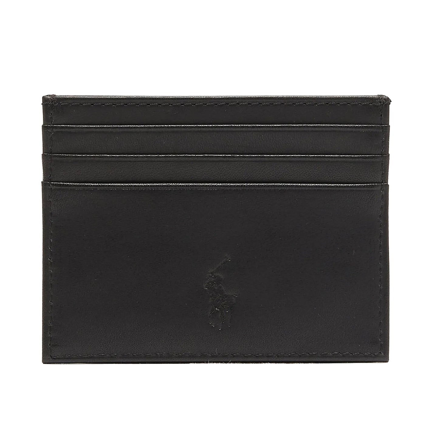 Black - Lifestyle - Ralph Lauren Polo Logo Grain Leather Belt And Wallet Set
