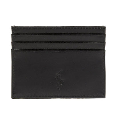 Black - Lifestyle - Ralph Lauren Polo Logo Grain Leather Belt And Wallet Set