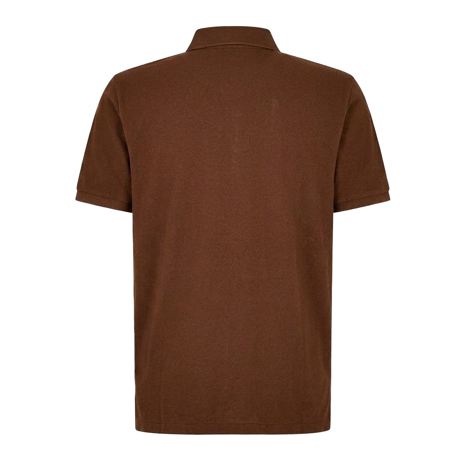 Chocolate Brown - Back - Ralph Lauren Mens Embroidered Logo Polo Shirt