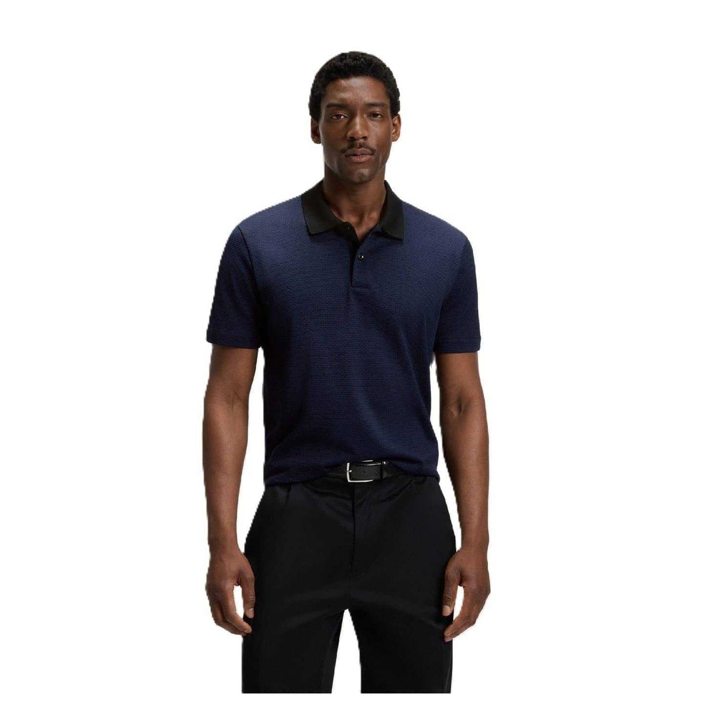 Dark Blue - Lifestyle - Boss Mens Regular Polo Shirt