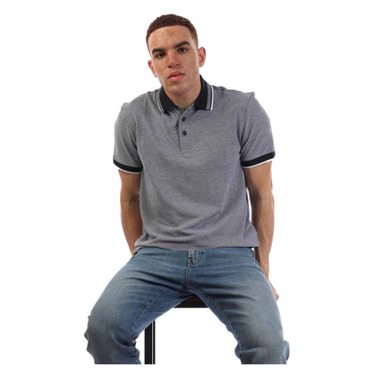 Dark Blue - Side - Boss Mens Polo Shirt