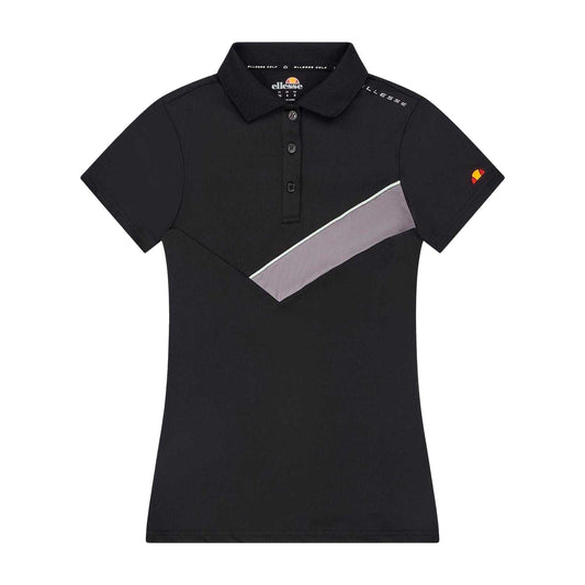 Black - Front - Ellesse Womens-Ladies Lotali Polo Shirt