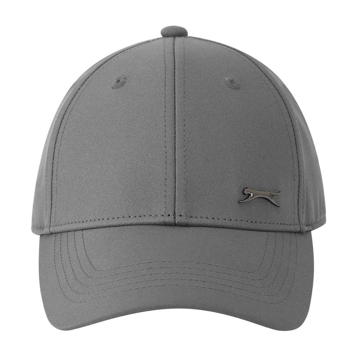 Grey Print - Front - Slazenger Childrens-Kids Baseball Cap
