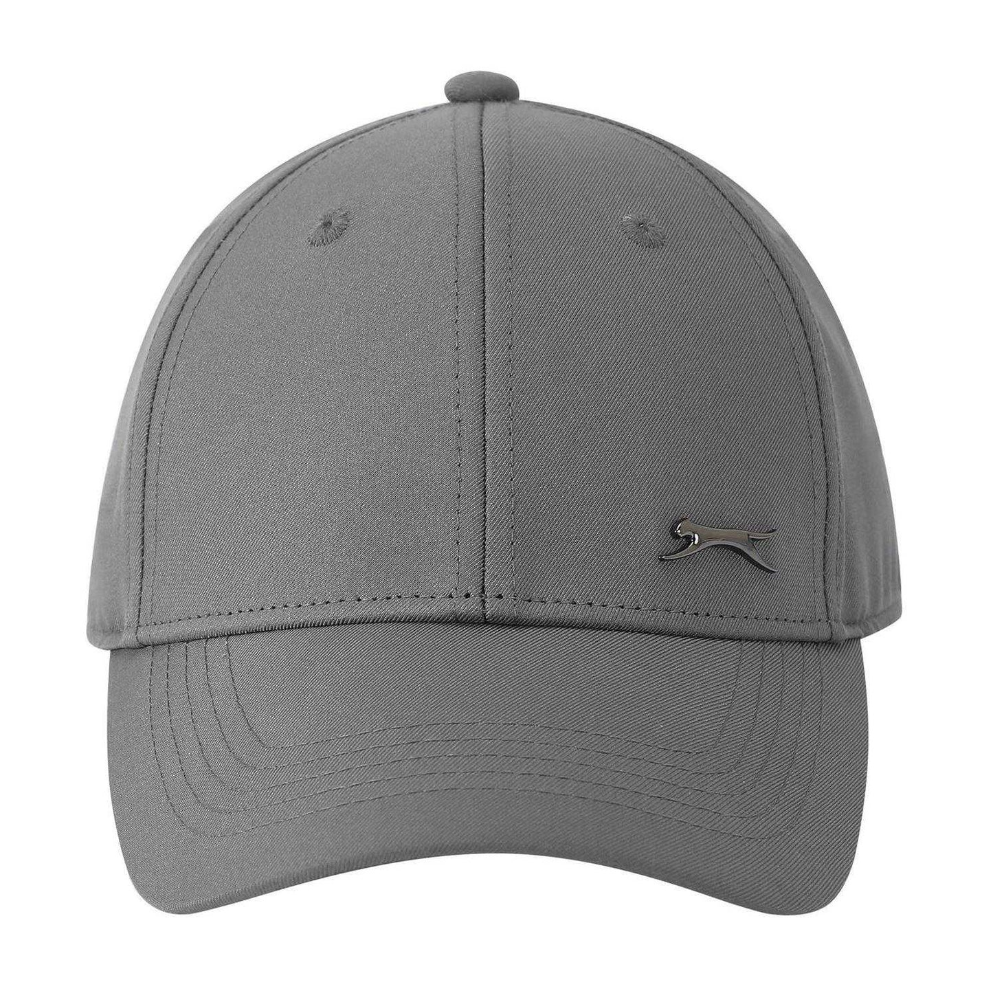 Grey Print - Front - Slazenger Childrens-Kids Baseball Cap