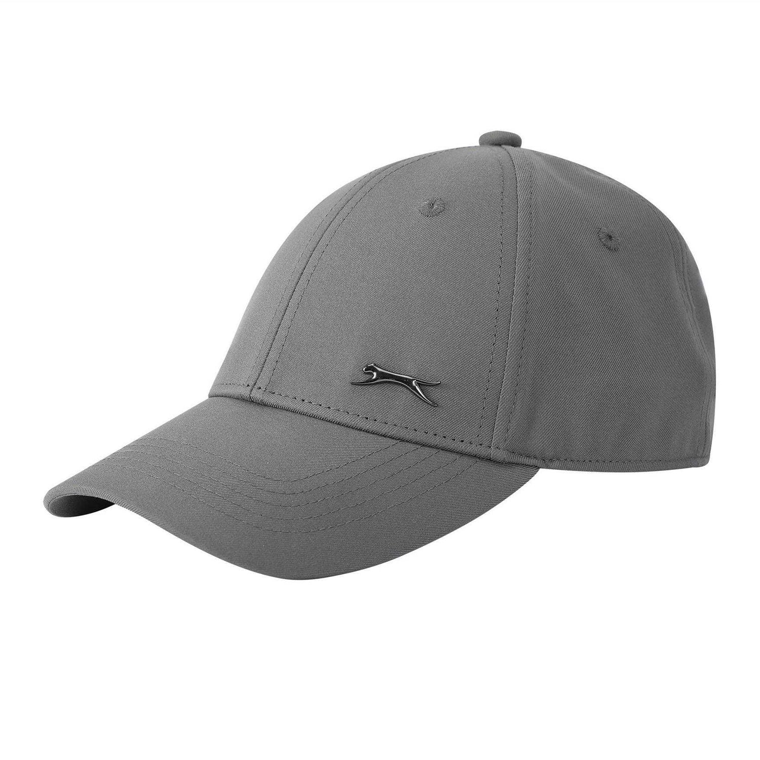 Grey Print - Side - Slazenger Childrens-Kids Baseball Cap
