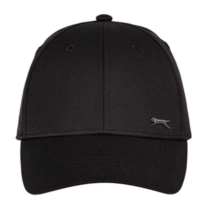 Black Print - Front - Slazenger Childrens-Kids Baseball Cap