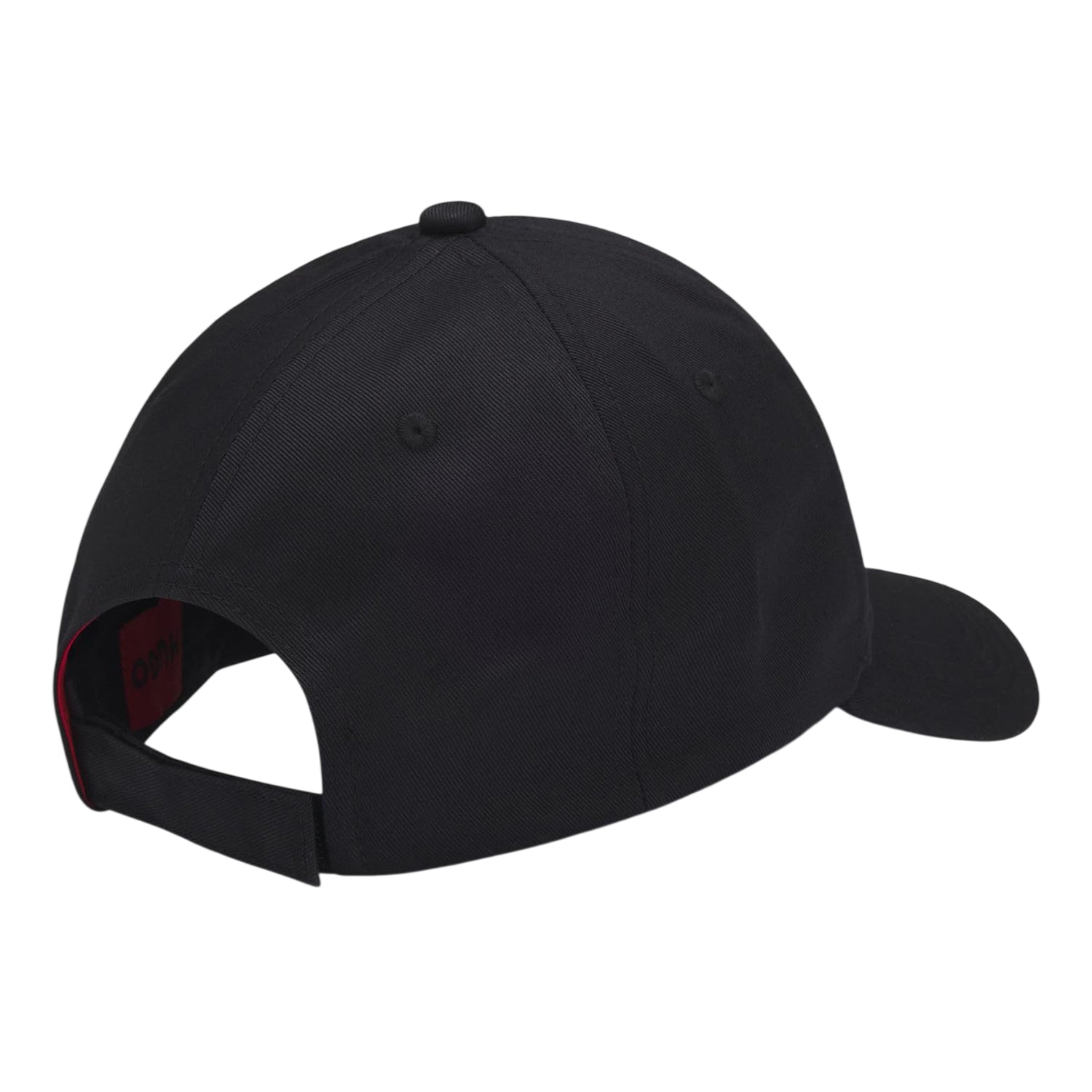 Black - Back - Hugo Patch Baseball Cap