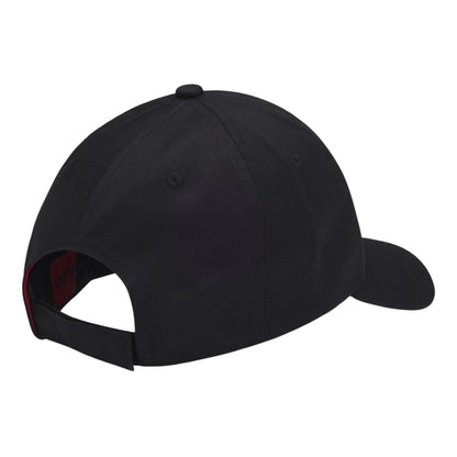 Black - Back - Hugo Patch Baseball Cap