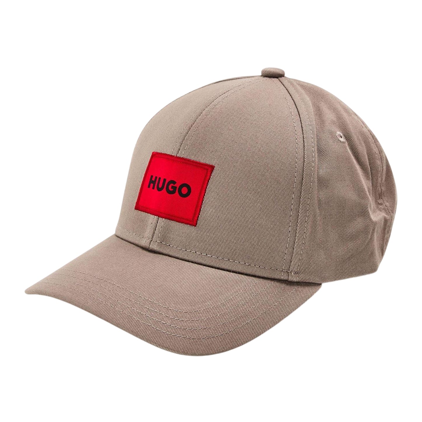 Brown - Front - Hugo Patch Baseball Cap