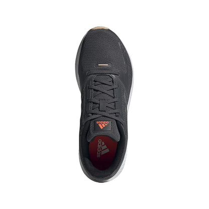 Grey - Pack Shot - Adidas Womens-Ladies Falcon 2.0 Running Trainers