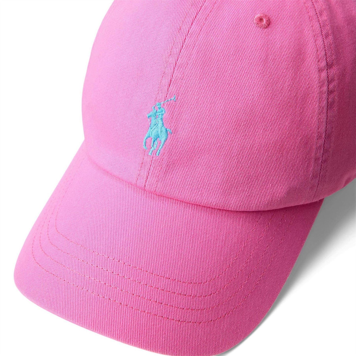 Pink - Side - Ralph Lauren Polo Baseball Cap