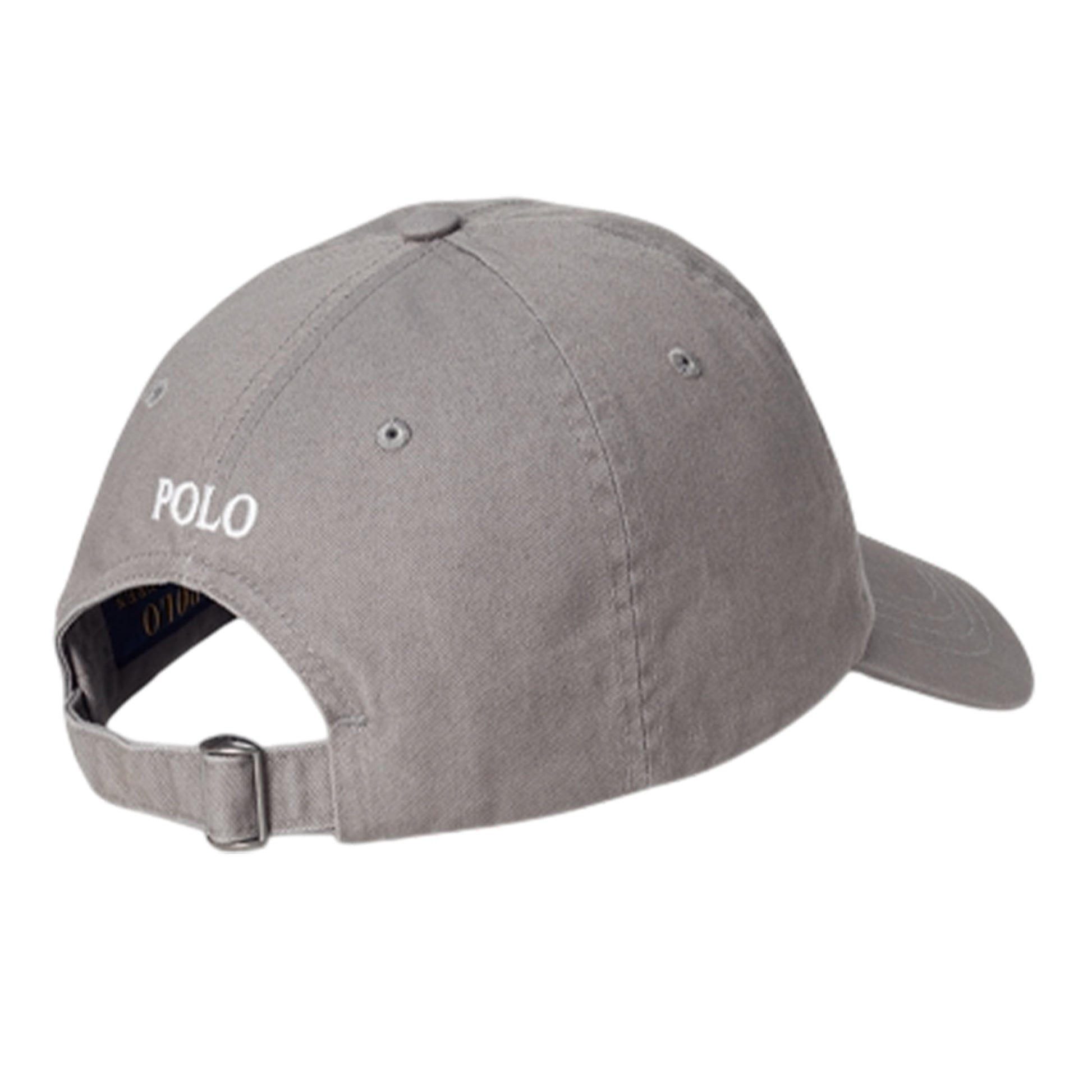Grey - Back - Ralph Lauren Polo Baseball Cap
