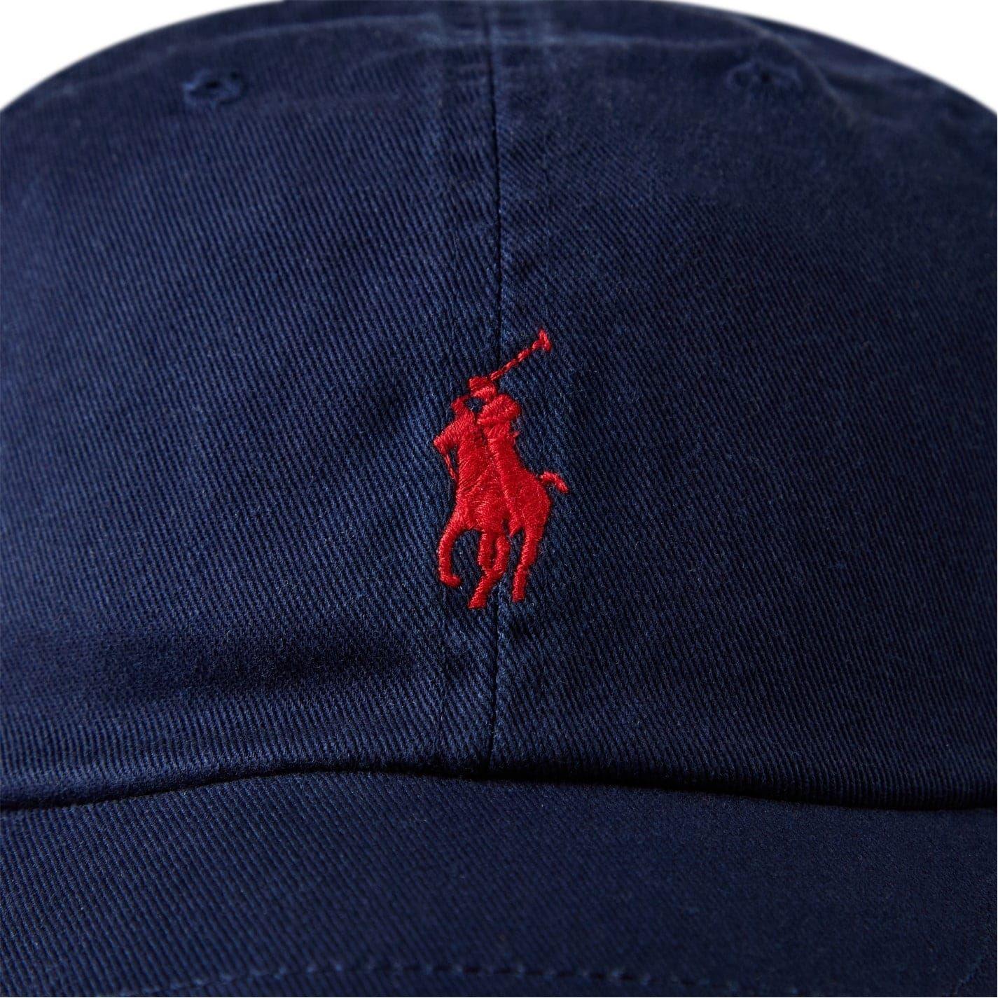 Navy-Red - Lifestyle - Ralph Lauren Polo Baseball Cap