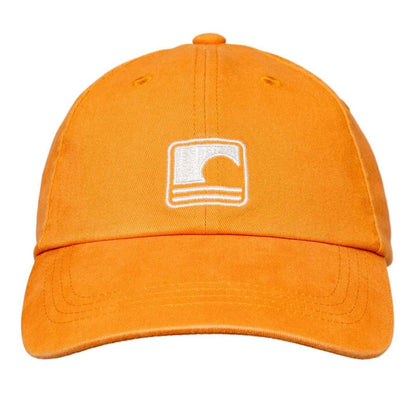 Orange - Front - SoulCal Washed Cotton Baseball Cap