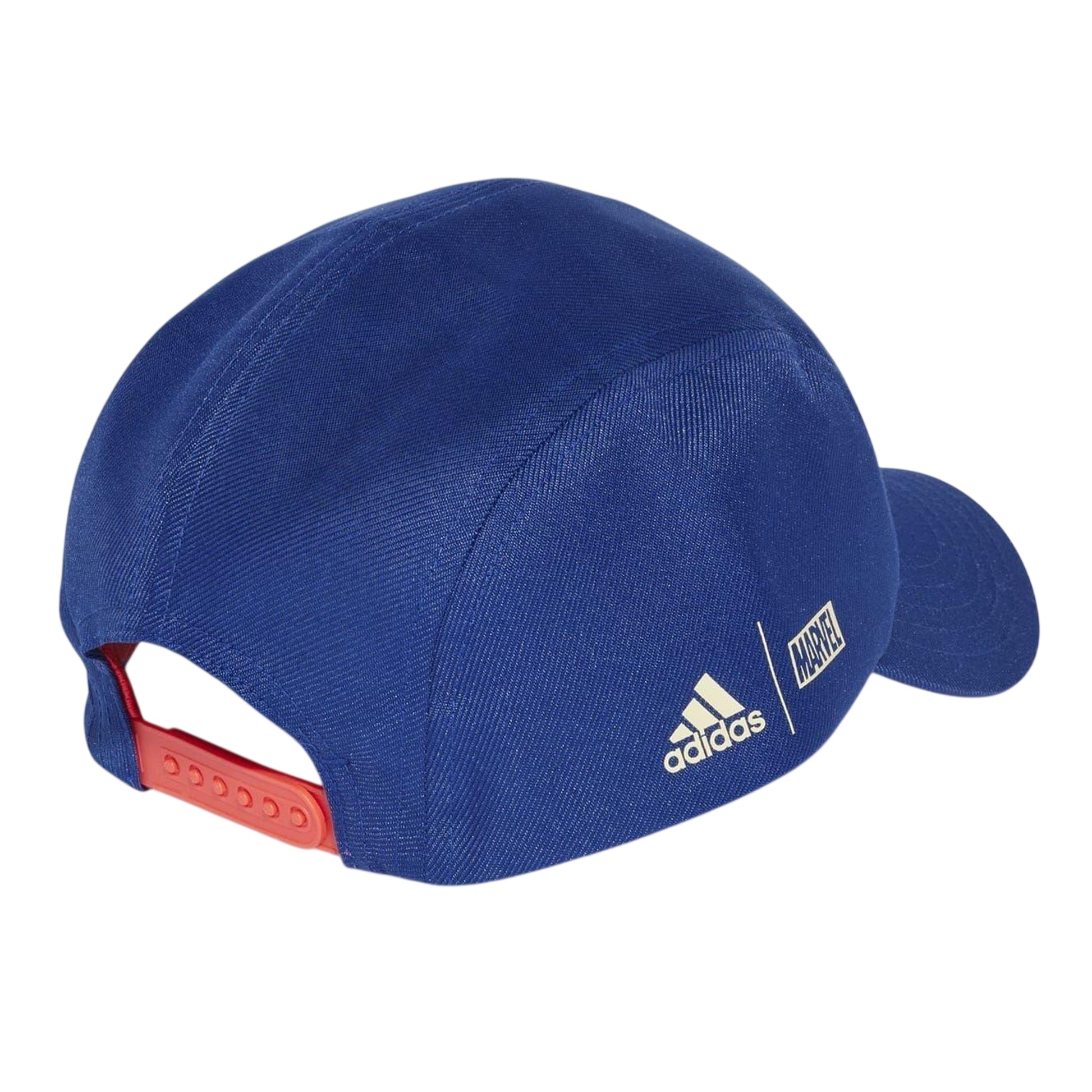 Blue-Red - Back - Adidas Childrens-Kids Iron Man Baseball Cap