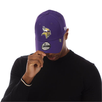 Purple - Side - New Era 9Forty Logo Baseball Cap