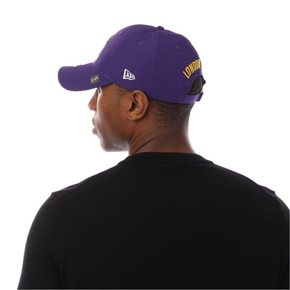 Purple - Lifestyle - New Era 9Forty Logo Baseball Cap