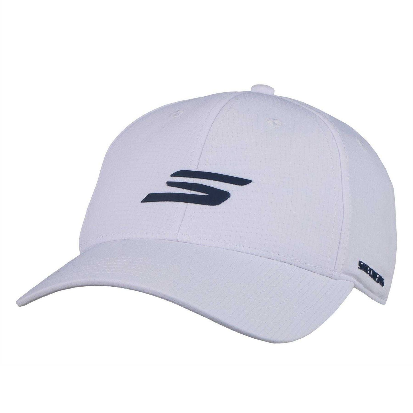 White - Front - Skechers Unisex Adult Baseball Cap