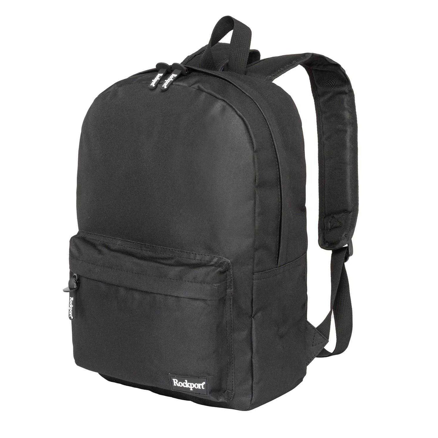 Black - Side - Rockport Travel Backpack